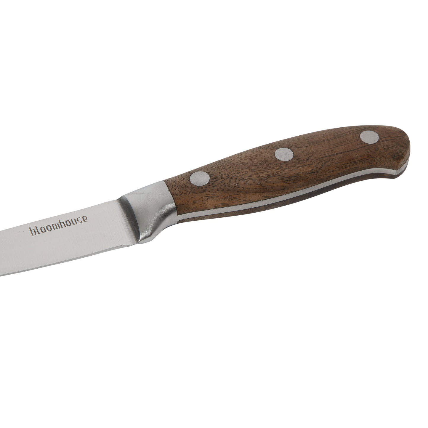 Bloomhouse 3.5 Inch German Steel Paring Knife W/ Walnut Wood Forged Handle