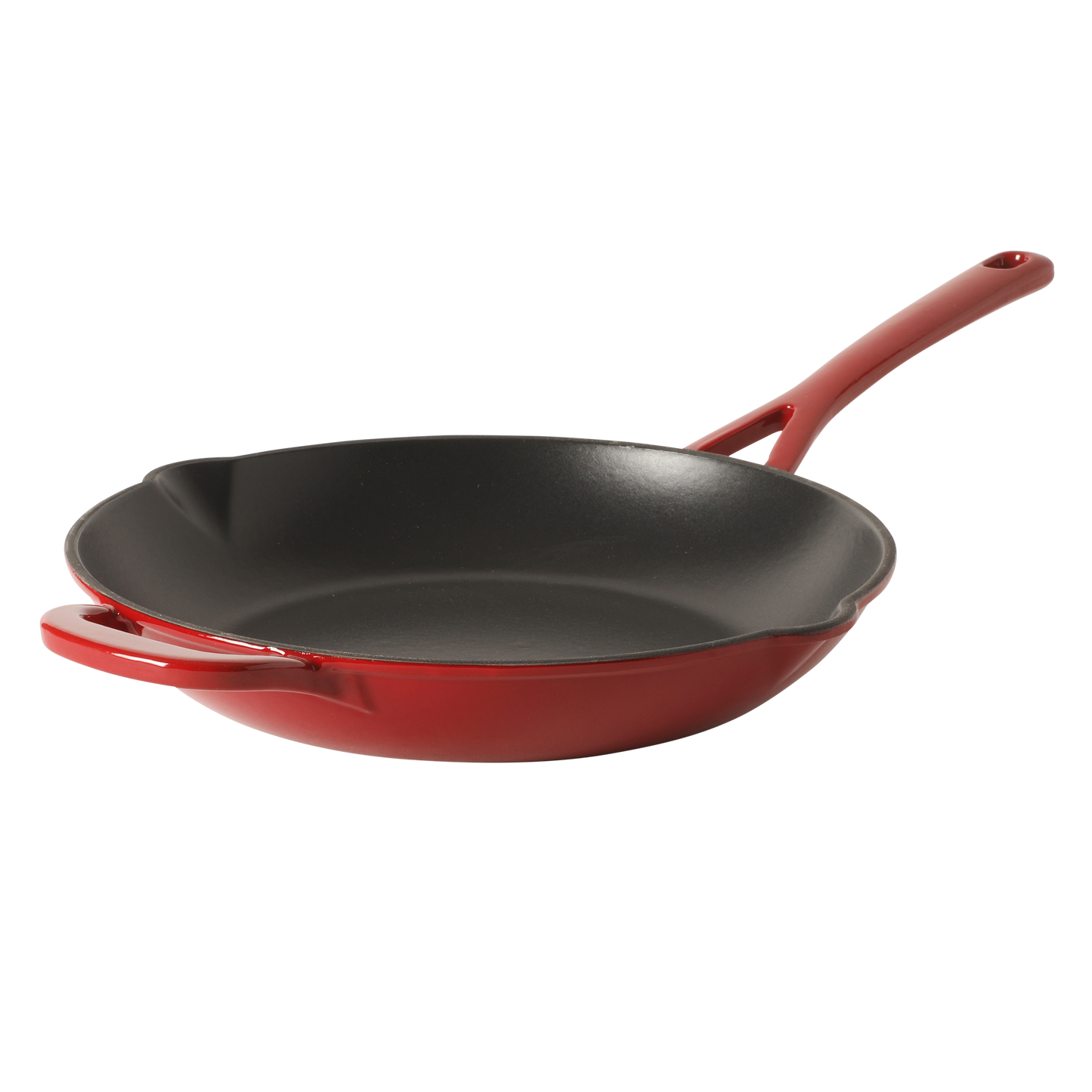 Martha Stewart Gatwick 12” Enameled Cast Iron Skillet, PFAS-Free, Rust Resistant, Oven Safe
