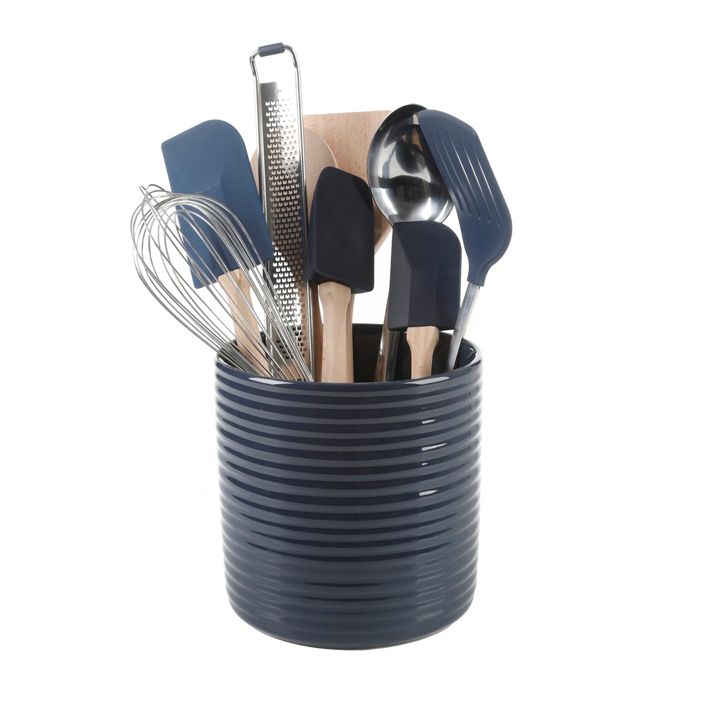 Martha Stewart 10-Piece Tools and Gadget Set w/ Ceramic Crock