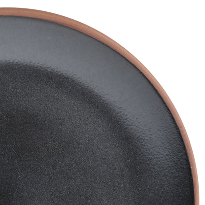 Gibson Elite Contempo Classic 16-Piece Double Bowl Terracotta Dinnerware Set
