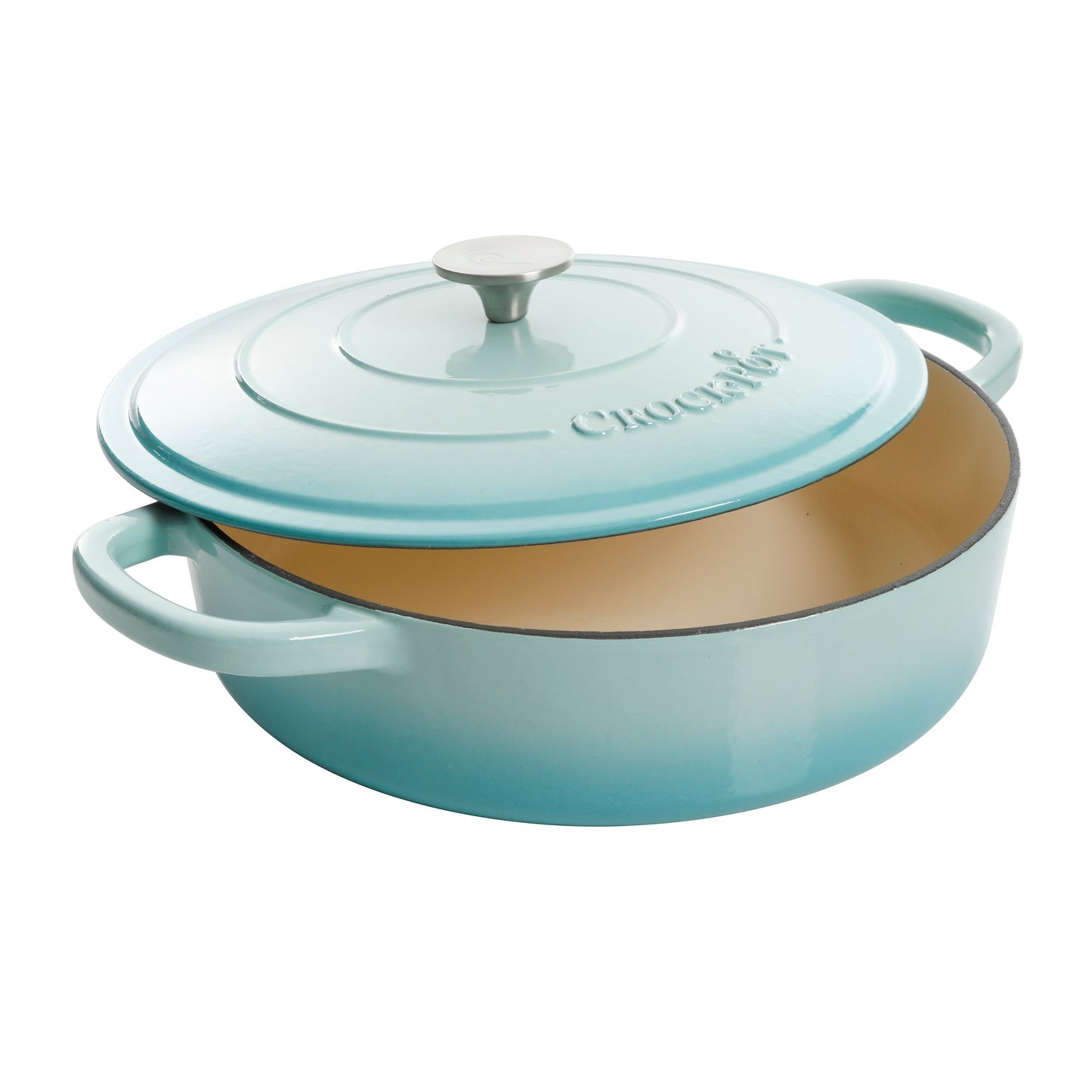 Crock Pot Artisan 5-Quart Enameled Cast Iron Braiser