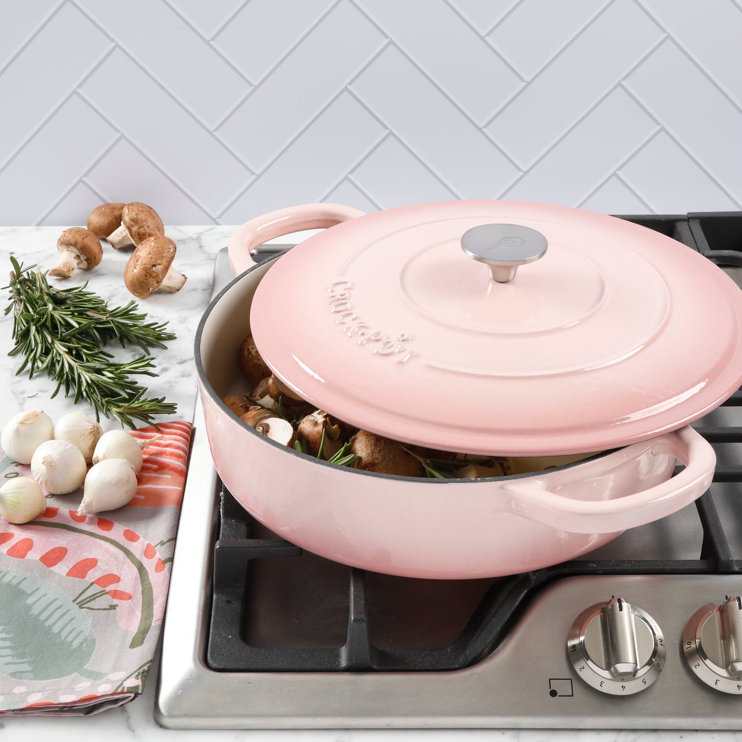 Crock Pot Artisan 5-Quart Enameled Cast Iron Braiser