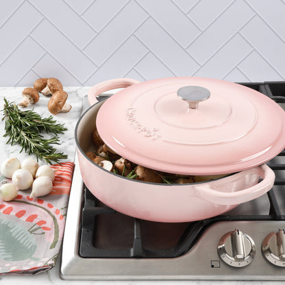 Crock Pot Artisan 5-Quart Enameled Cast Iron Braiser