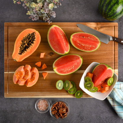 Kenmore Kenosha 24" x16" Acacia Wood Cutting Board