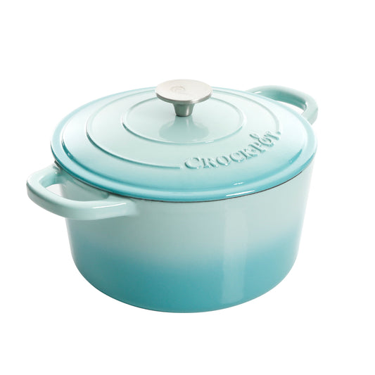 Crock Pot Artisan 5-Quart Enameled Cast Iron Dutch Oven