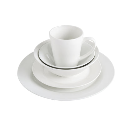 Gibson Home Everyday Round 40-Piece Expanded Fine Ceramic Dinnerware Set