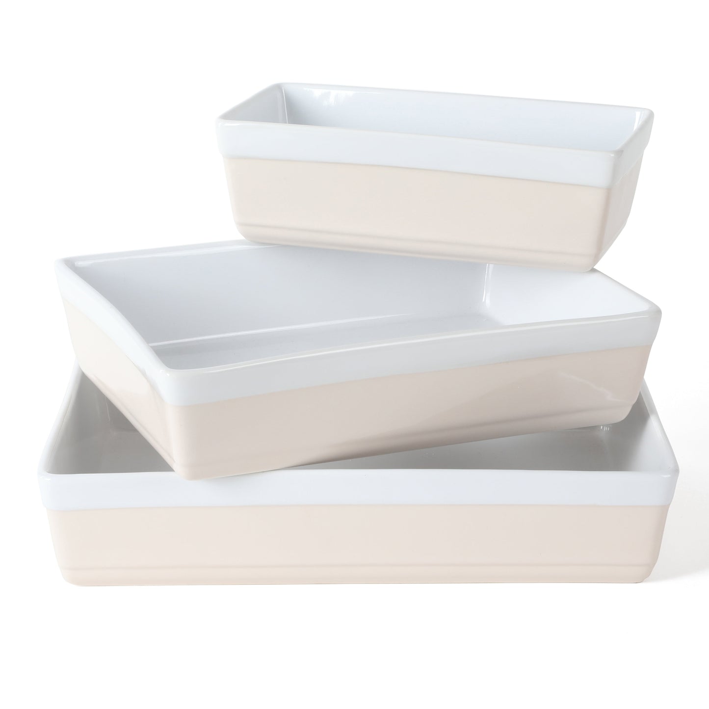 Martha Stewart 3-Piece Oven to Table Stoneware Baker Set