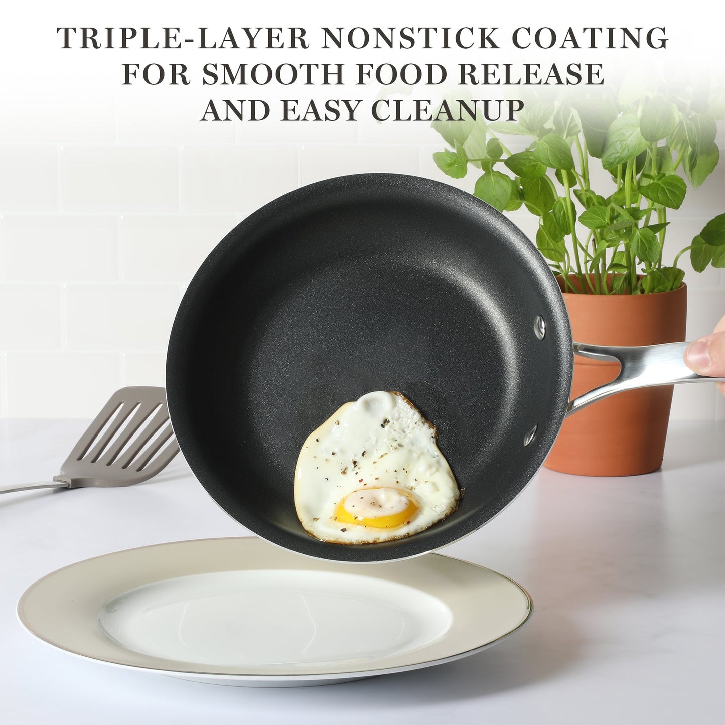 Martha Stewart Bosworth 10-Piece Hard Anodized Cookware Set