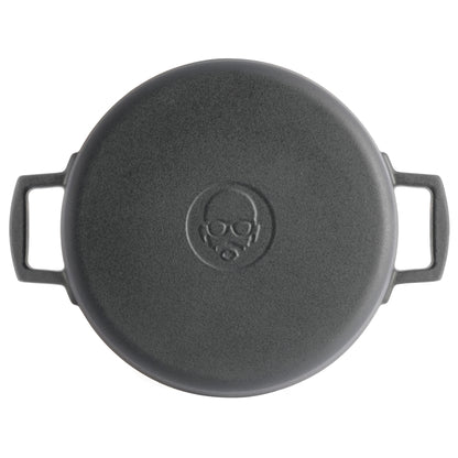 Babish 6-Quart Round Matte Enamel Cast Iron Dutch Oven Pot With Lid