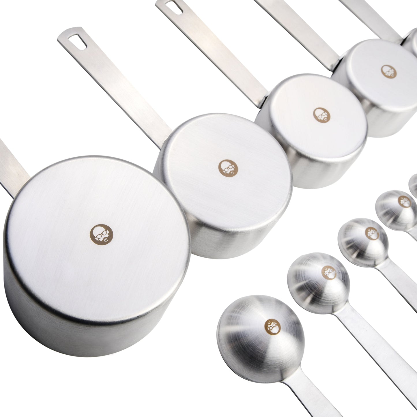 Babish 10-Piece Stainless Steel Measuring Cups & Spoons Set