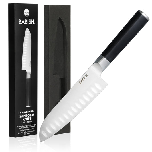 Babish High-Carbon 1.4116 German Steel 6.5" Santoku Knife