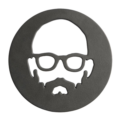 Babish Cast Iron 8-Inch Preseasoned Face Trivet