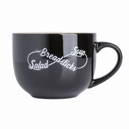 Babish Breadstick Soup and Salad Latte Tattoo Mug, 17oz