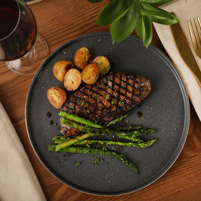 Gibson Elite Villa Amadora - Made in Portugal - 12 Piece Dinnerware Set for 4, Stoneware Plates and Bowls Sets,Dinner Plates, Salad Plates, Cereal Bowls