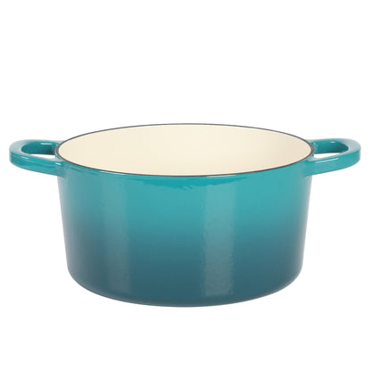 Crock Pot Artisan 7-Quart Round Enameled Cast Iron Dutch Oven