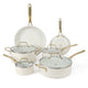 Linen w/ Gold Handle