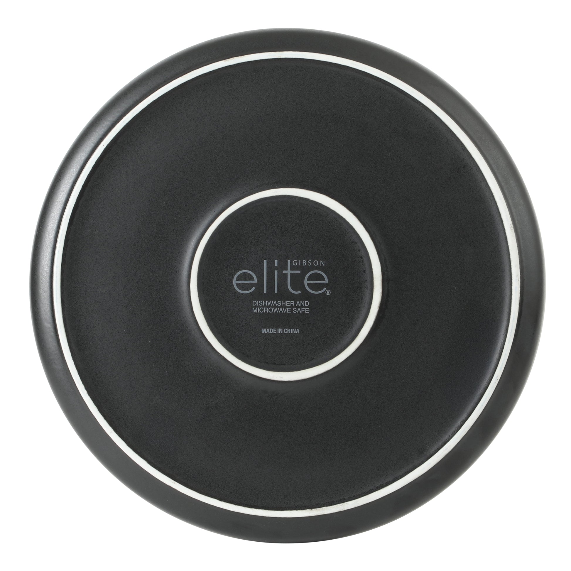 Gibson Elite Chantilly Hill 16-Piece Porcelain Dinnerware Set, Round Plates & Bowls, Multicolor Leaf Design, Microwave & Dishwasher Safe, Service for 4