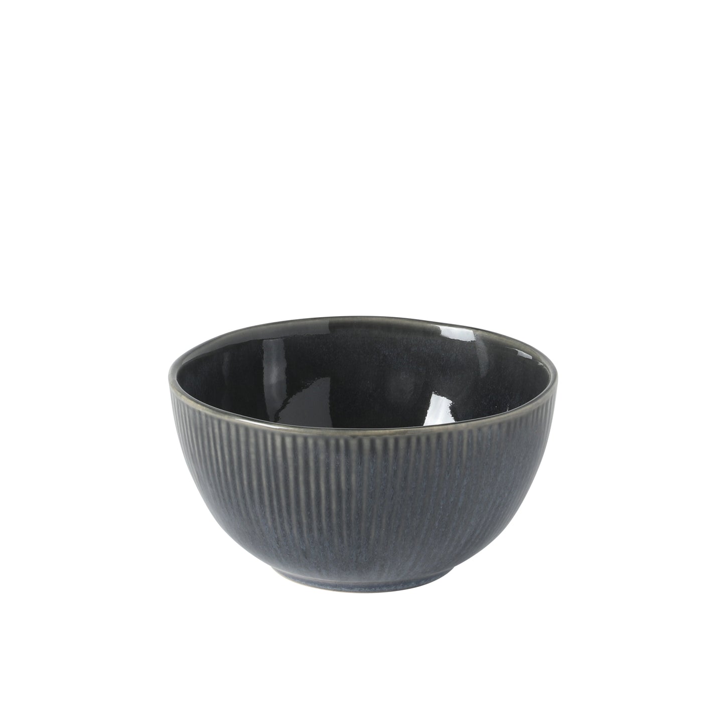 Gibson Elite Sandy Pines 4 Piece Nesting Bowl Set, 4”, 5.5”, 7” & 9” Round Stoneware Bowls, Reactive Glaze Finish, Mixing, Prep & Serving Bowls, Microwave & Dishwasher Safe