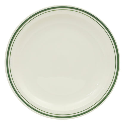 Gibson Home Hometown Diner 12-Piece Porcelain Dinnerware Set, Round Plates and Bowls Set for 4, Dishwasher Safe – Dinner Plate, Salad Plate & Cereal Bowl