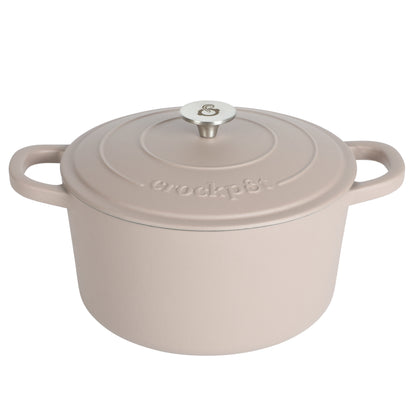 Crock Pot Artisan 5-Quart Enameled Cast Iron Dutch Oven