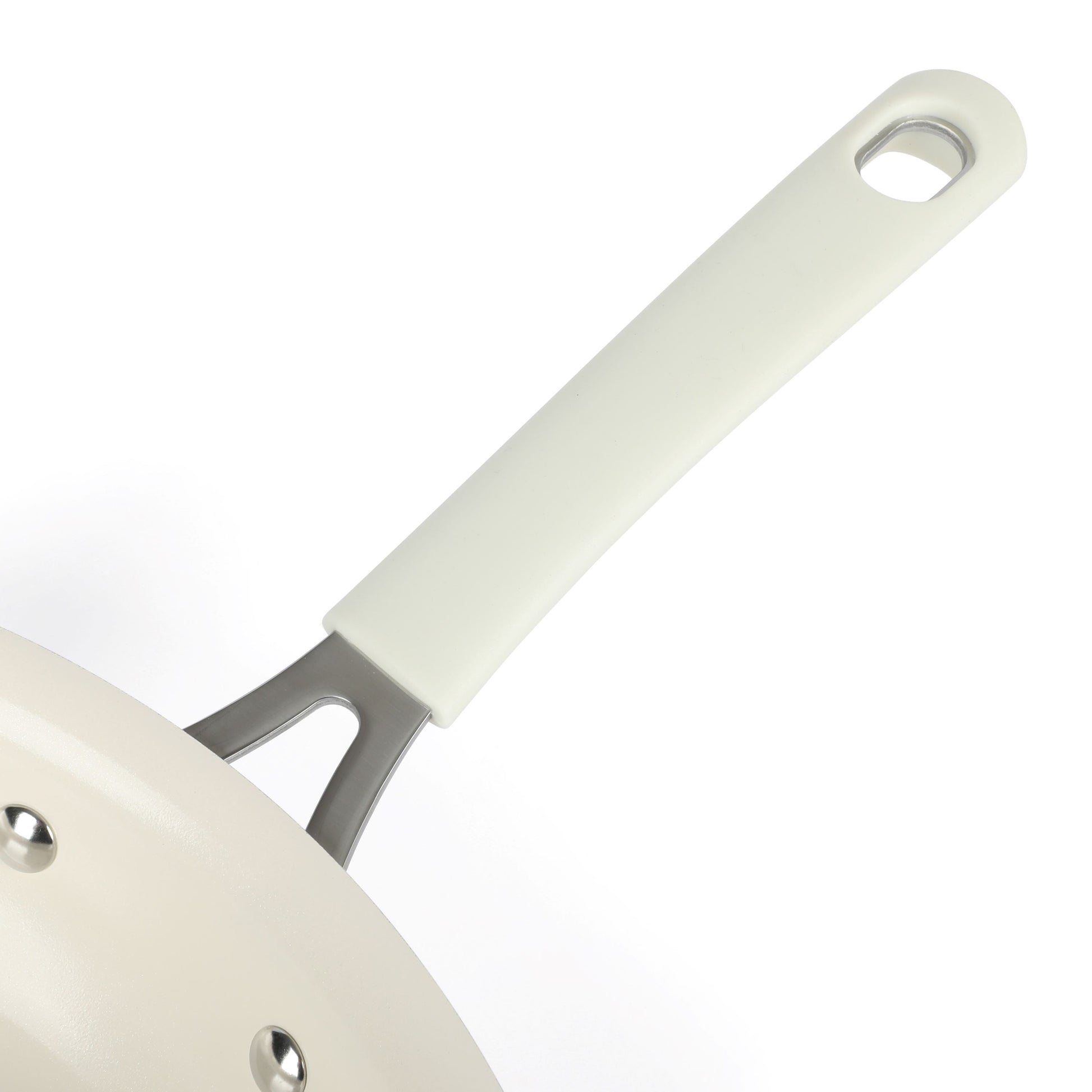 Martha Stewart Everyday Charlemont 12-Inch Linen Aluminum Fry Pan