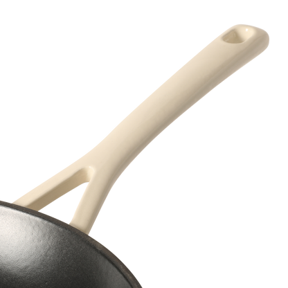 Martha Stewart Gatwick 12” Enameled Cast Iron Skillet, PFAS-Free, Rust Resistant, Oven Safe
