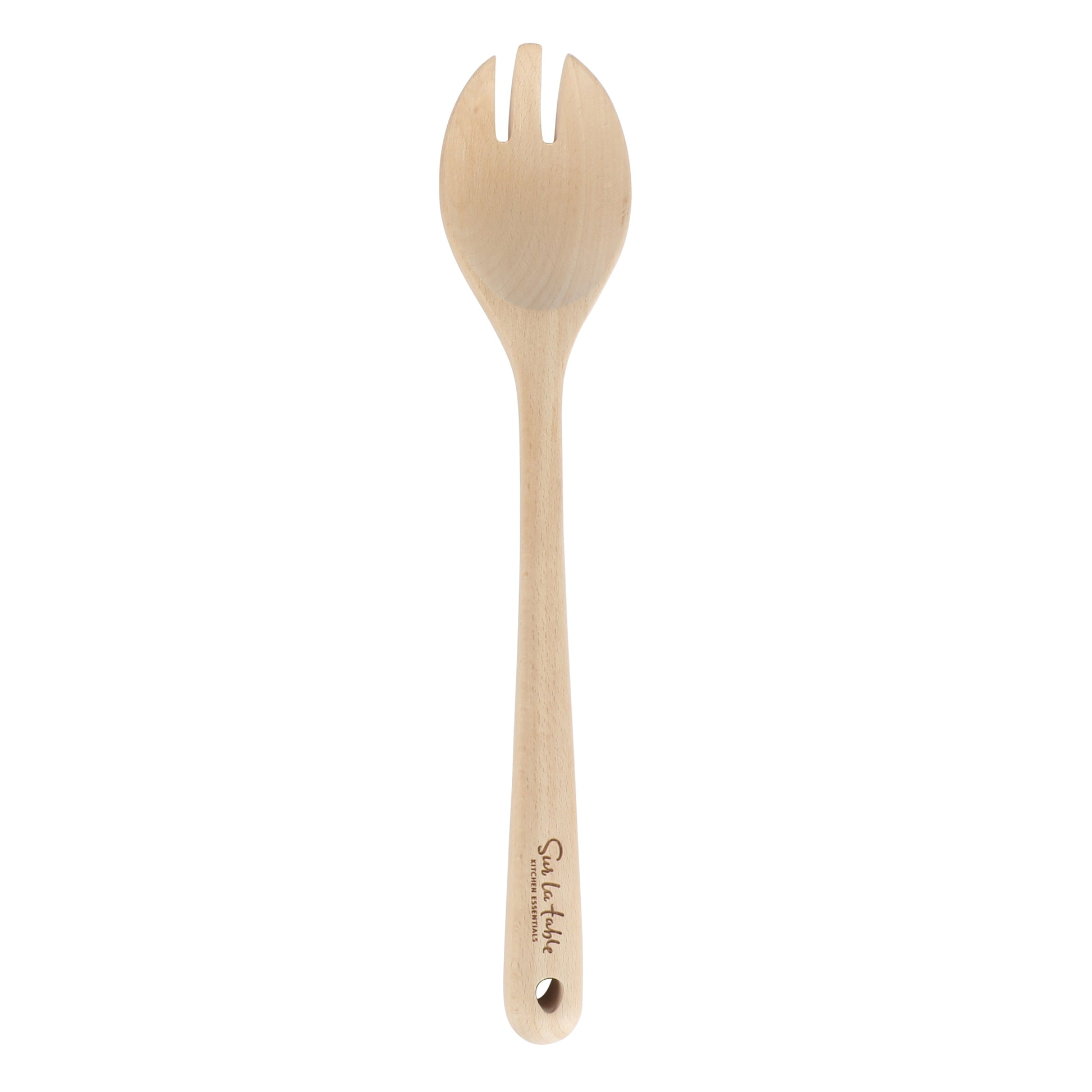 Sur La Table Kitchen Essentials 5-Piece Beech Wood Kitchen Tools Set