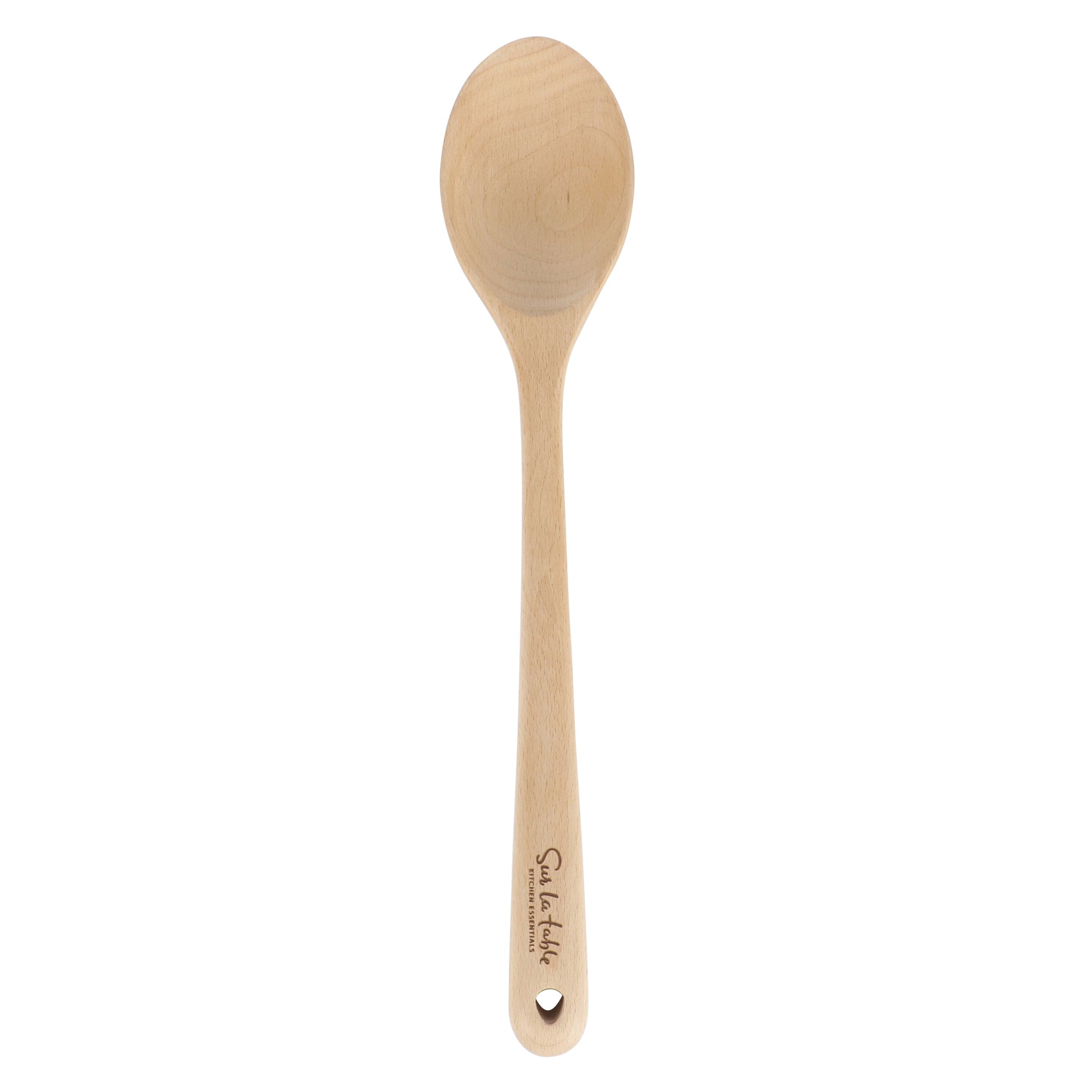 Sur La Table Kitchen Essentials 5-Piece Beech Wood Kitchen Tools Set