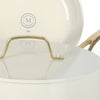 Linen White w/ Gold Handle