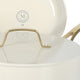 Linen White w/ Gold Handle