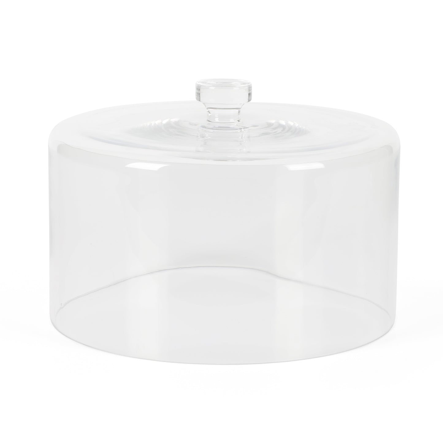 Martha Stewart Highbrook 10 Inch Jadeite Cake Stand With Glass Dome