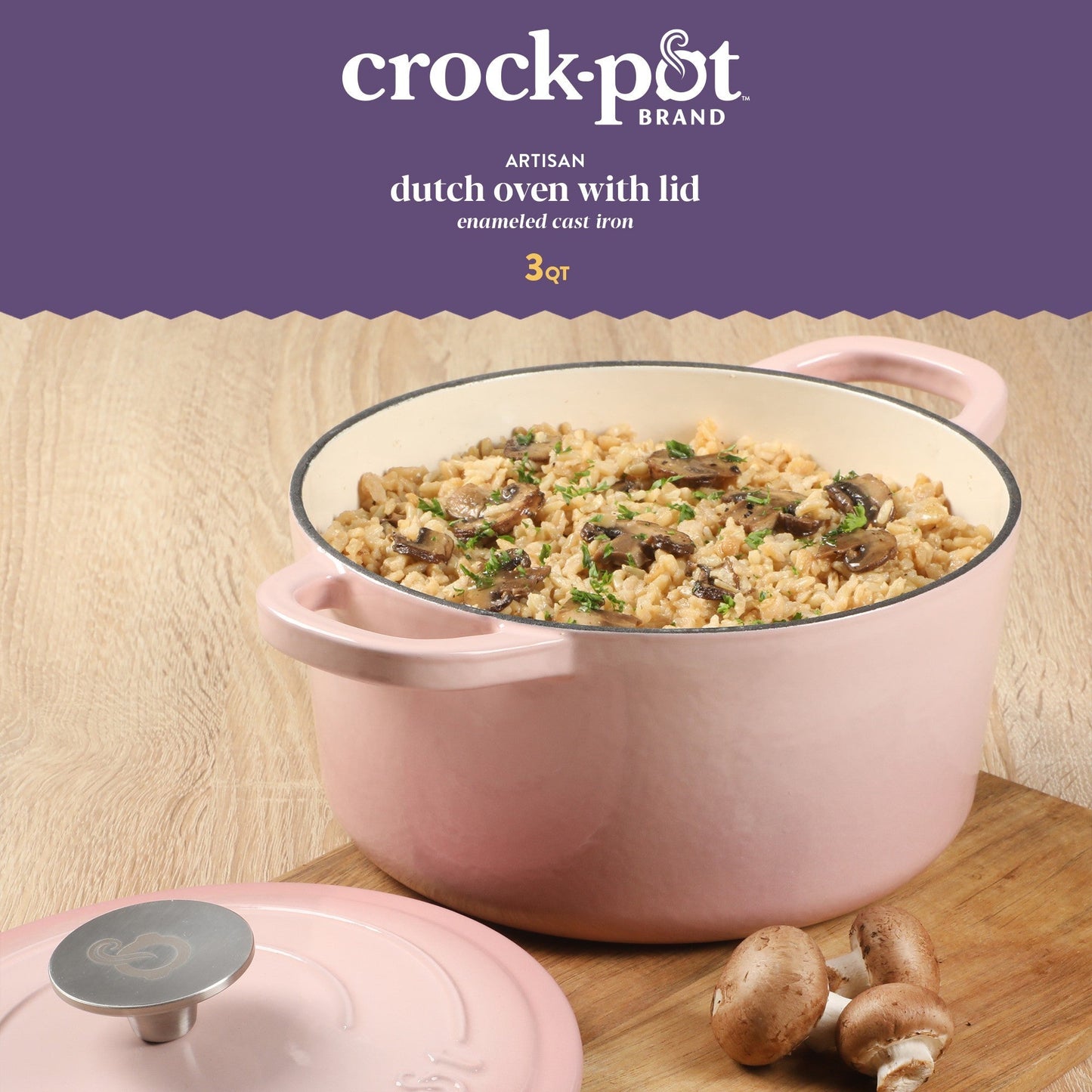 Crock Pot Artisan 3-Quart Dutch Oven