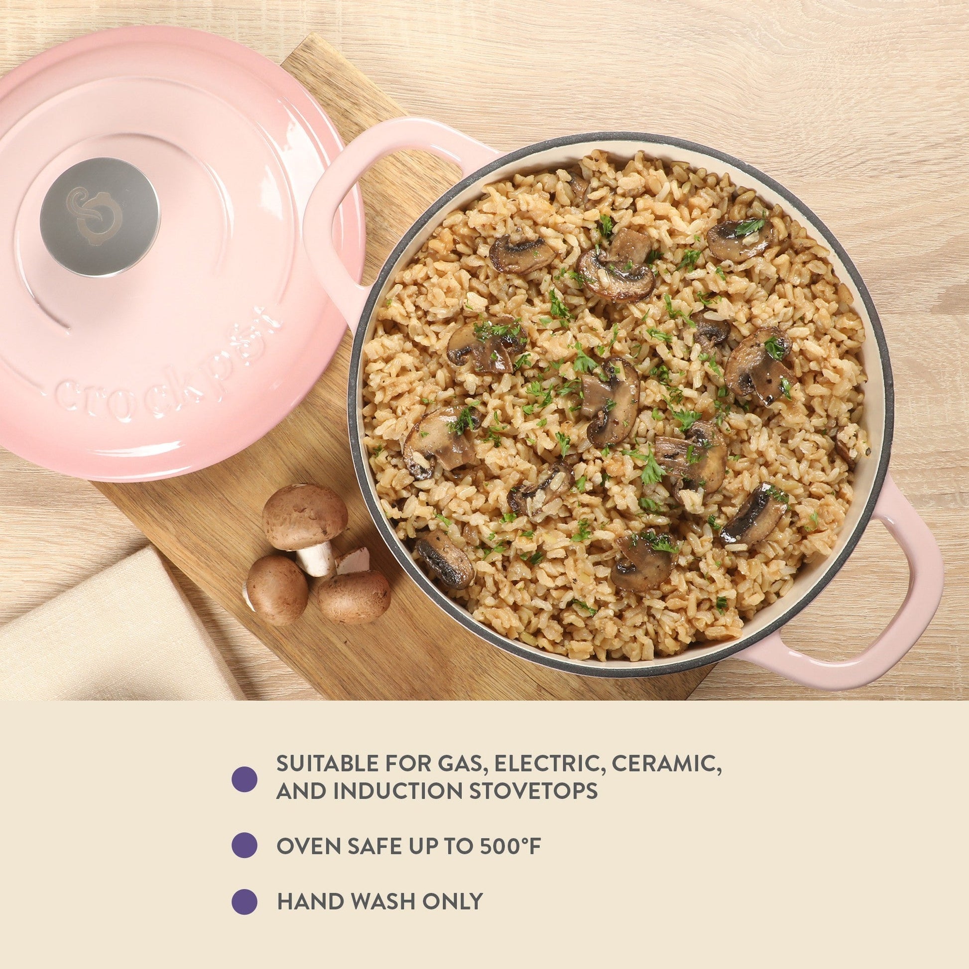 Crock Pot Artisan 3-Quart Dutch Oven