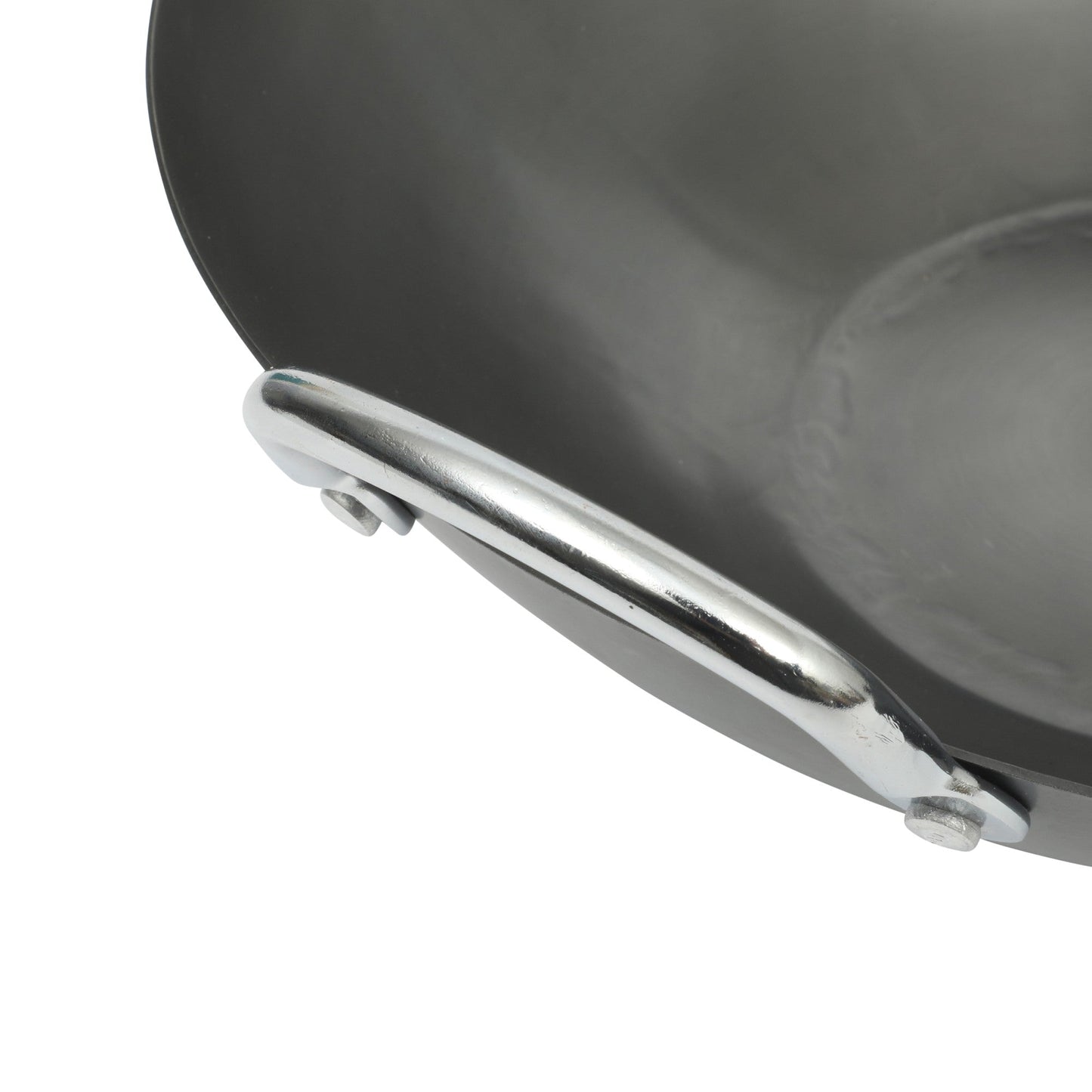 Sur La Table Kitchen Essentials Quick Fire Carbon Steel 13.5" Flat Bottom Wok