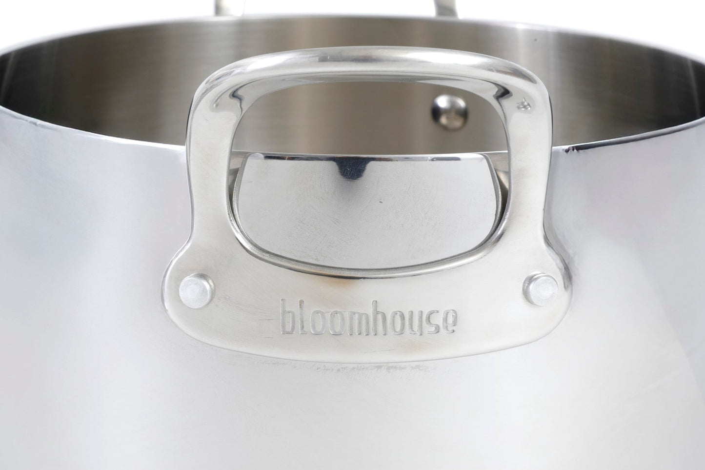 Bloomhouse 8 Quart Tri-Ply Stainless Steel Stock Pot with Lid – Dutch Oven, Oven Safe, Dishwasher Safe