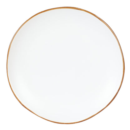 Gibson Home Hazeltine 16 Piece Plates and Bowls Dishes Stoneware Ceramic Dinnerware Set