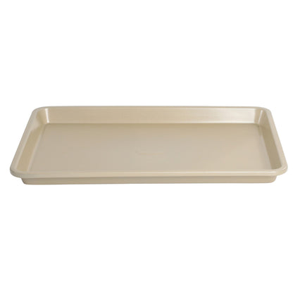Oster Verlice 5 Piece Carbon Steel Baking Pans Bakeware Set W/ Premium PFA Free Nonstick - Champagne Gold