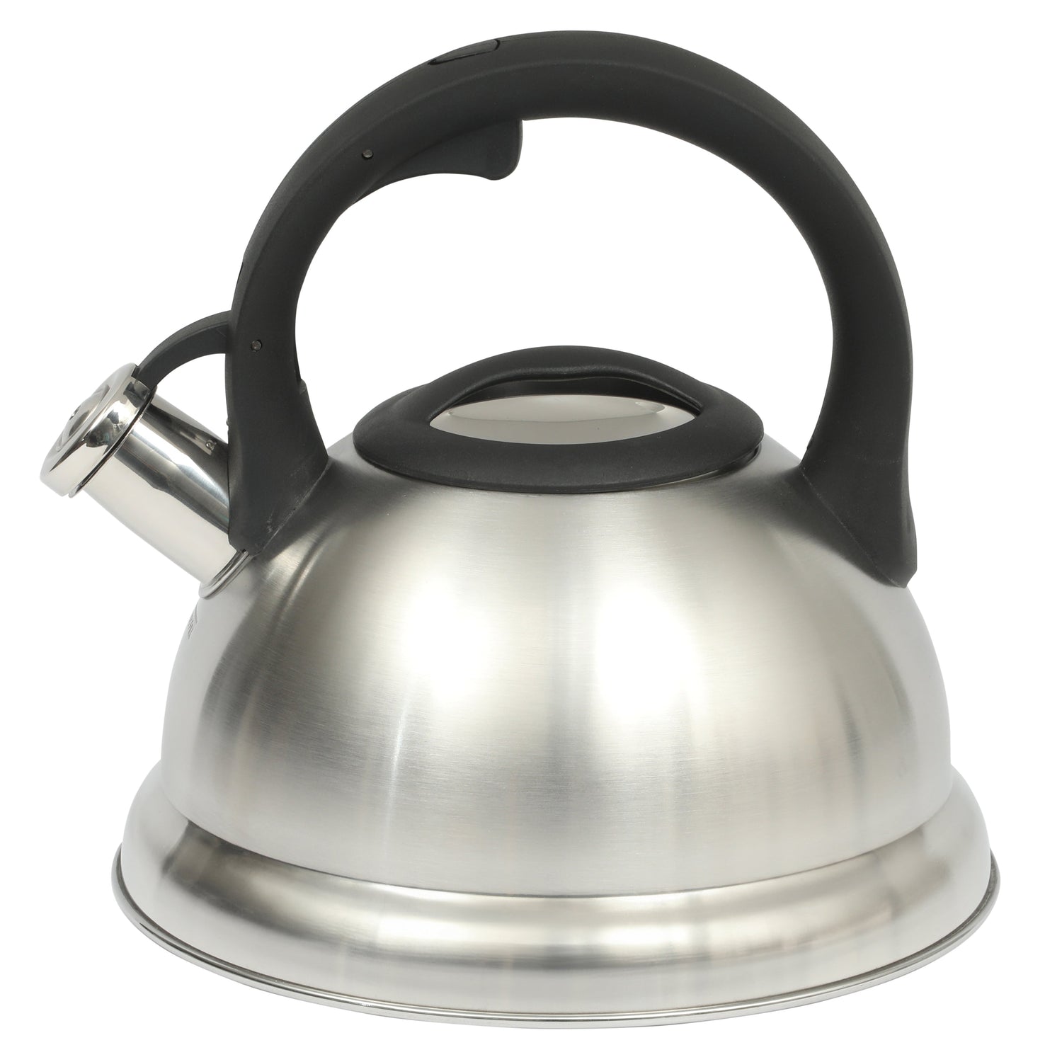 Mr. Coffee Hartbay 2.4 Quart Large Stainless Steel Whistling Tea Kettle