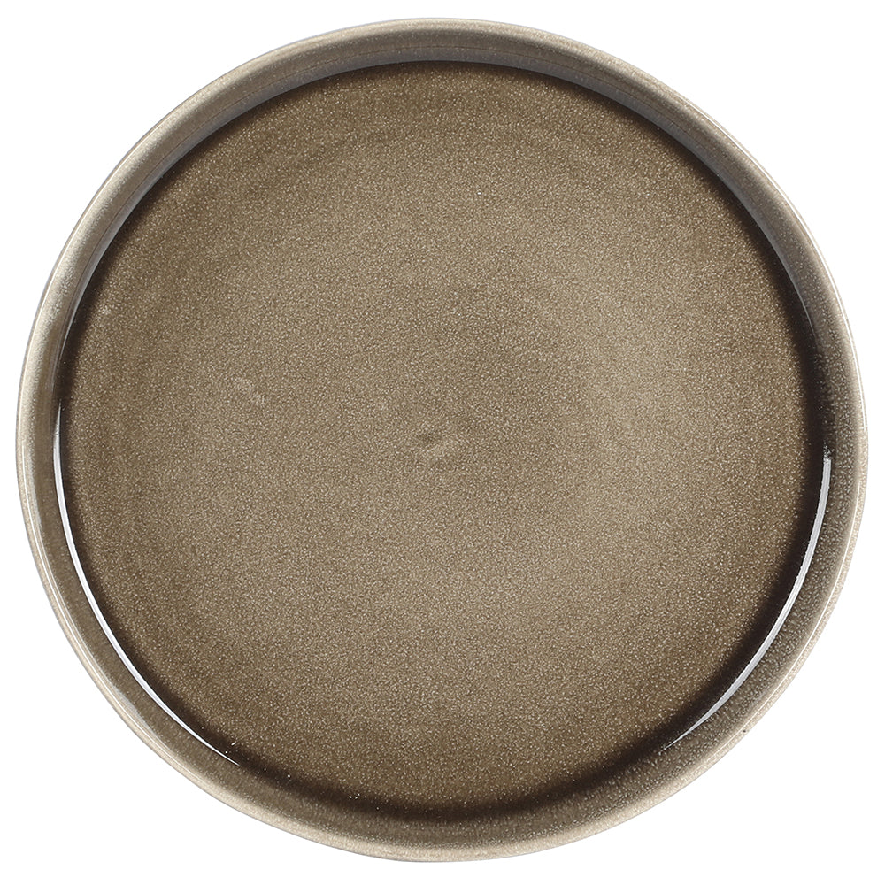 Gibson Elite Berea 16 Piece (Service for 4) Plates and Bowls Reactive Glaze Round Dishes Stoneware Ceramic Dinnerware Set