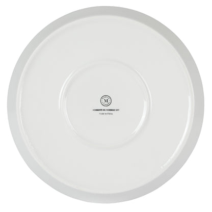 Martha Stewart Selma Chip & Scratch Resistant Dinnerware Set, Plates and Bowls Dishes Set