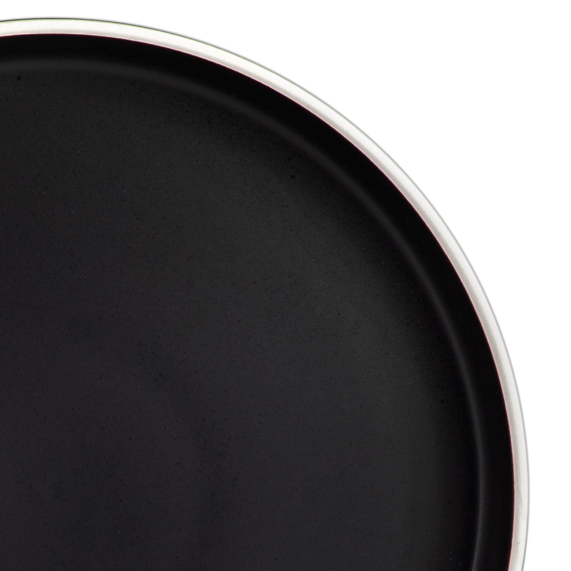 Gibson Home Zuma Nuevo 32 Piece Plates, Bowls, and Mug (Service for 8) Dinnerware Set - Black