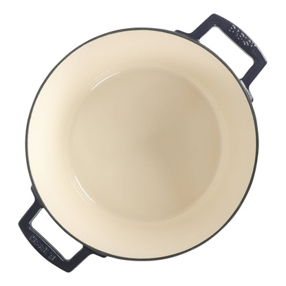 Babish 6-Quart Round Matte Enamel Cast Iron Dutch Oven Pot With Lid