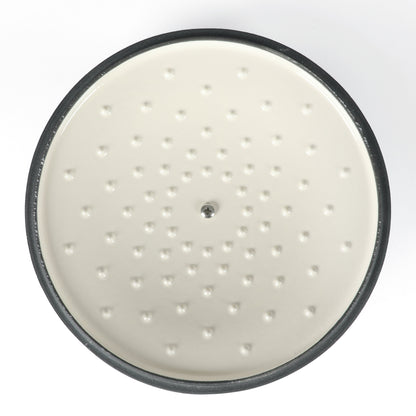 Martha Stewart Gatwick 4 Quart Enamel Cast Iron Dutch Oven - Grey