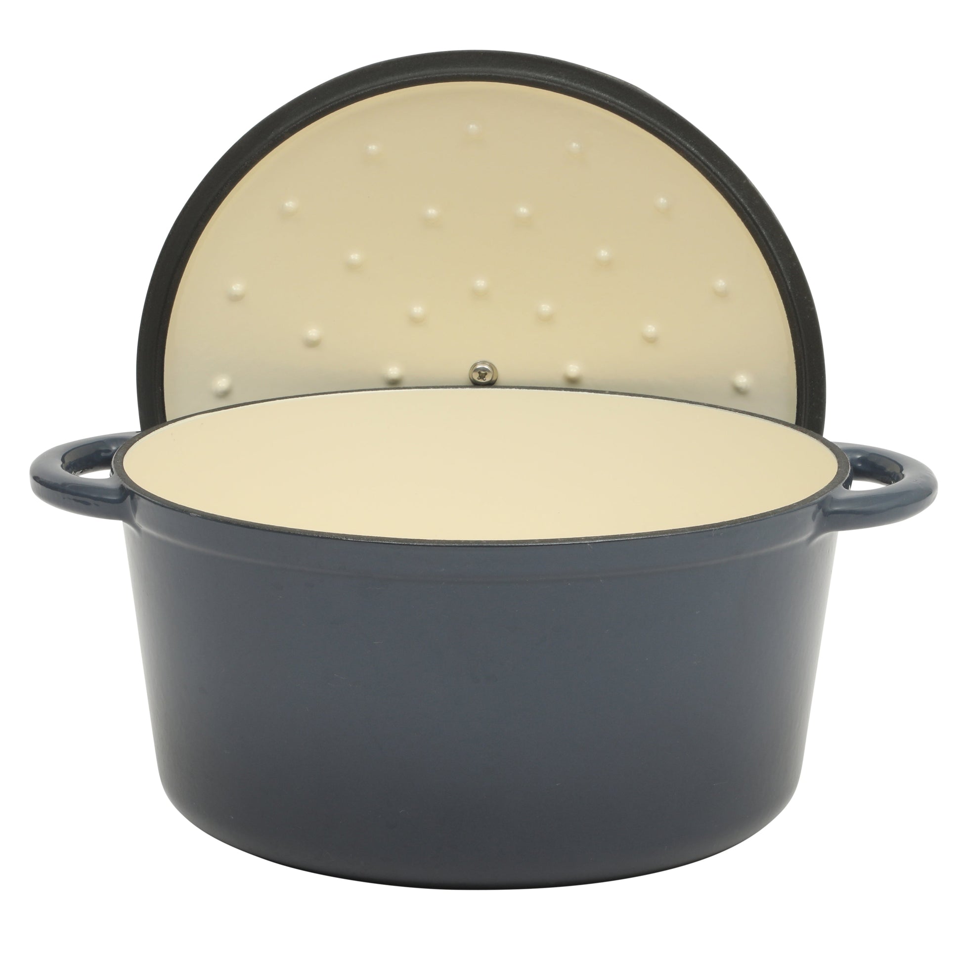 Gibson Home Addlestone 7 Quart Enameled Cast Iron Dutch Oven
