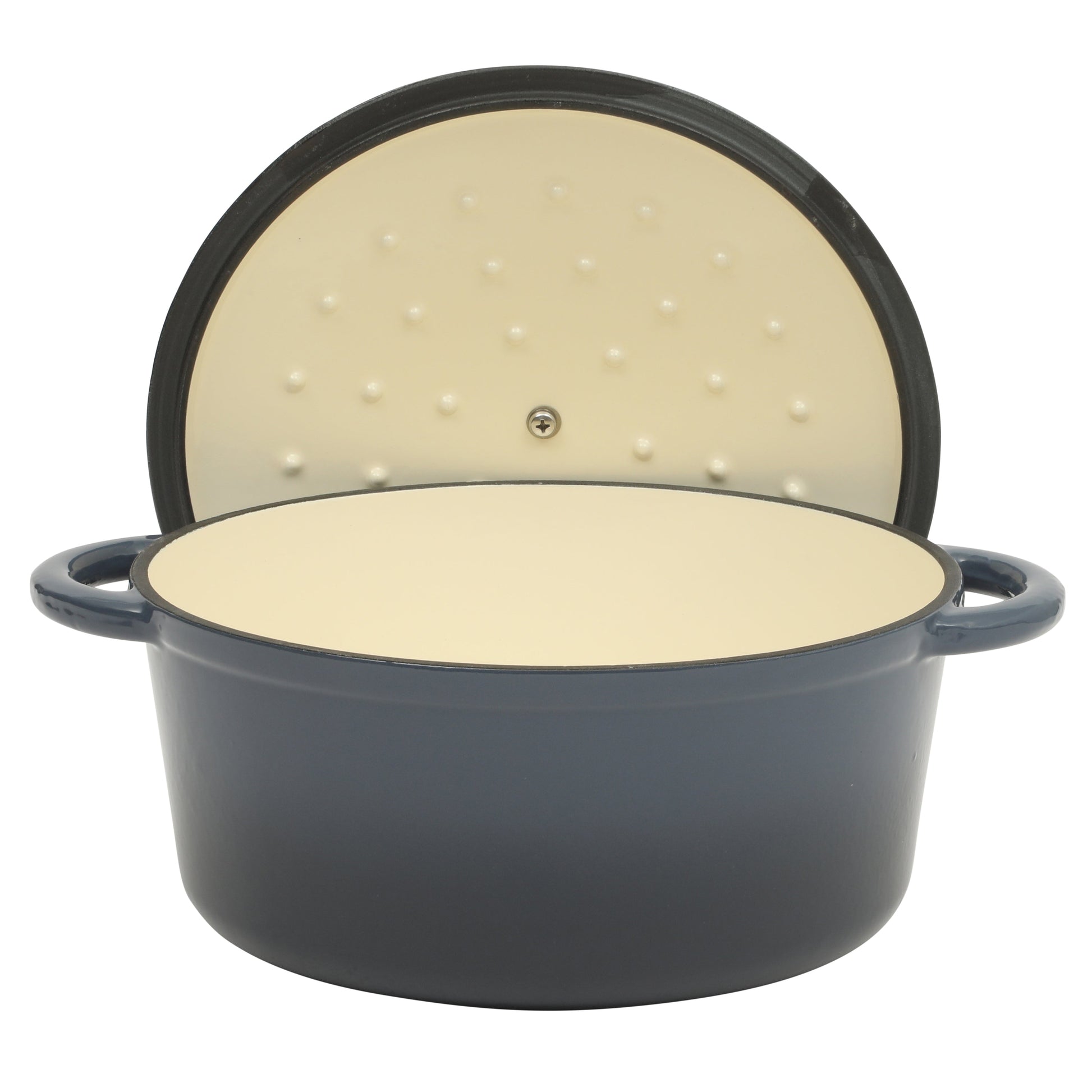 Gibson Home Addlestone 5 Quart Enameled Cast Iron Dutch Oven