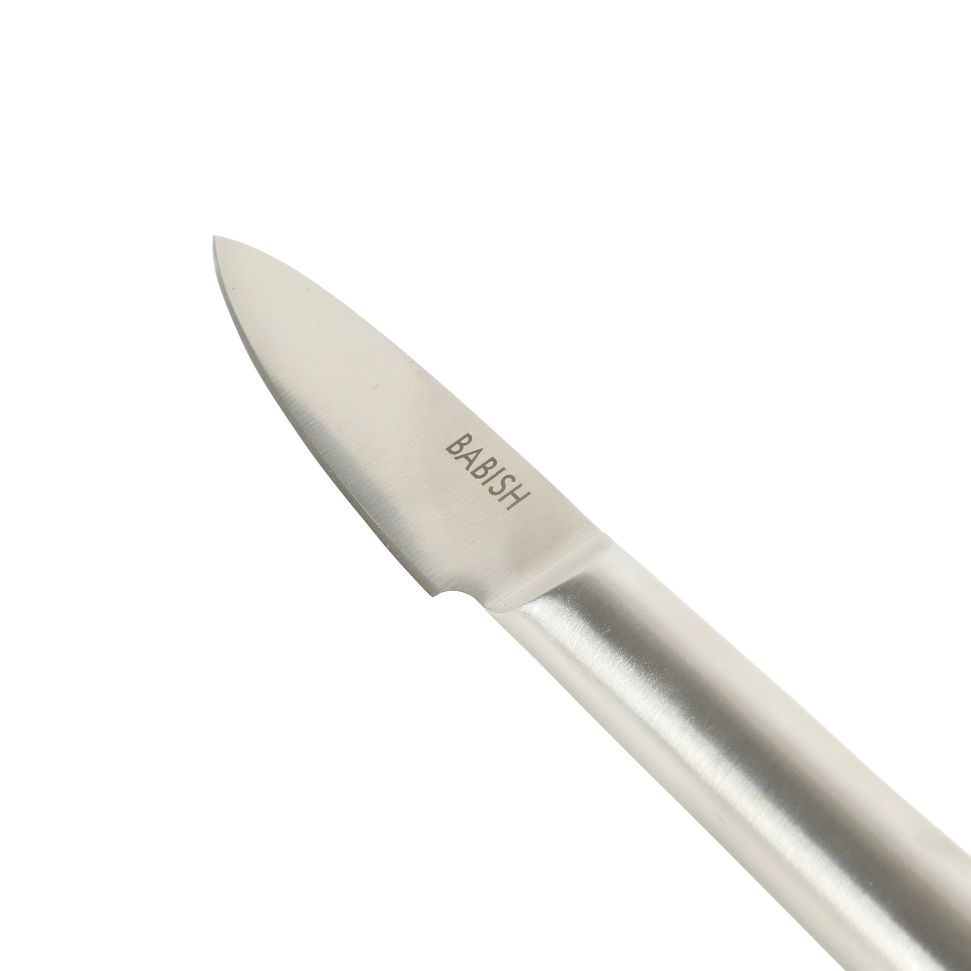Babish 1.4116 German Stainless Steel Paring Knife – 3.5-Inch Precision Kitchen Knife for Peeling, Trimming & Prep Work, Full-Tang Blade