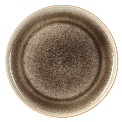 Gibson Elite Hailstone 16 Piece Stonewe Reactive Glaze (Service for 4) Ceramic Plates and Bowls Dinnerware Set