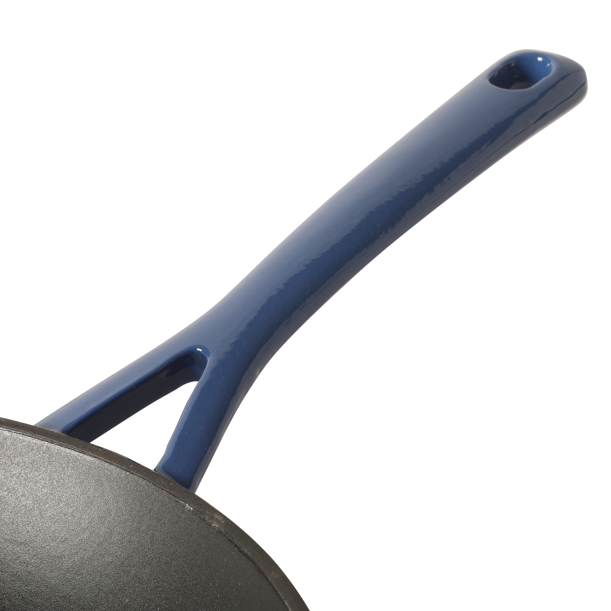 Martha Stewart Gatwick 12” Enameled Cast Iron Skillet, PFAS-Free, Rust Resistant, Oven Safe