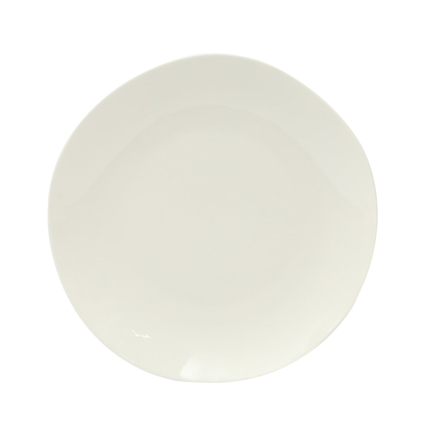 Gibson Home Lindendale 16 Piece Porcelain Ceramic Plates and Bowls Dishes Scratch and Chip Resistant Service for 4 Dinnerware Set - White