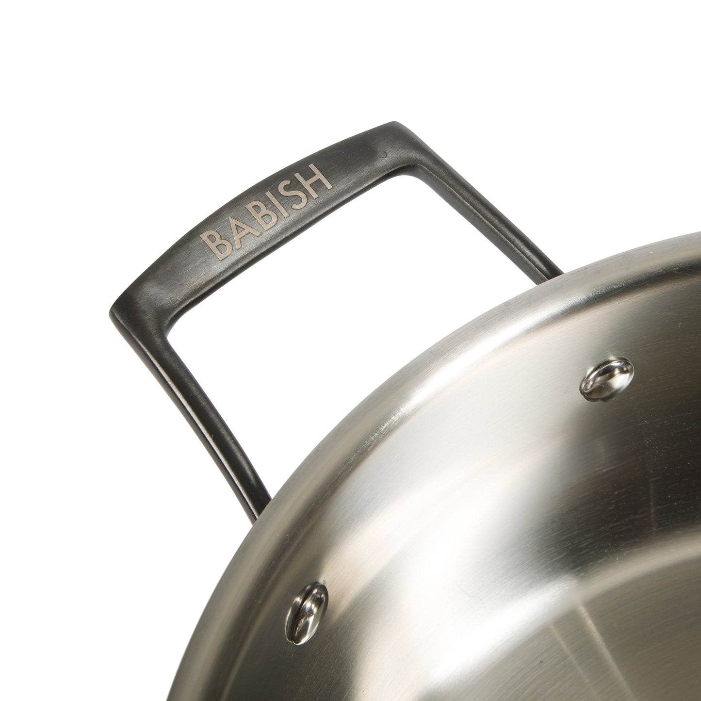 Babish 5-Qt Stainless Steel Sauté Pan with Lid – Heavy Duty Nonstick-Ready, Oven & Induction Safe, Everyday Kitchen Cookware